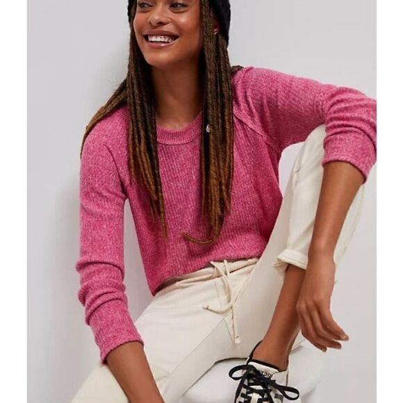 Anthropologie eri and Ali Gretel tunic top pink - Picture 1 of 4